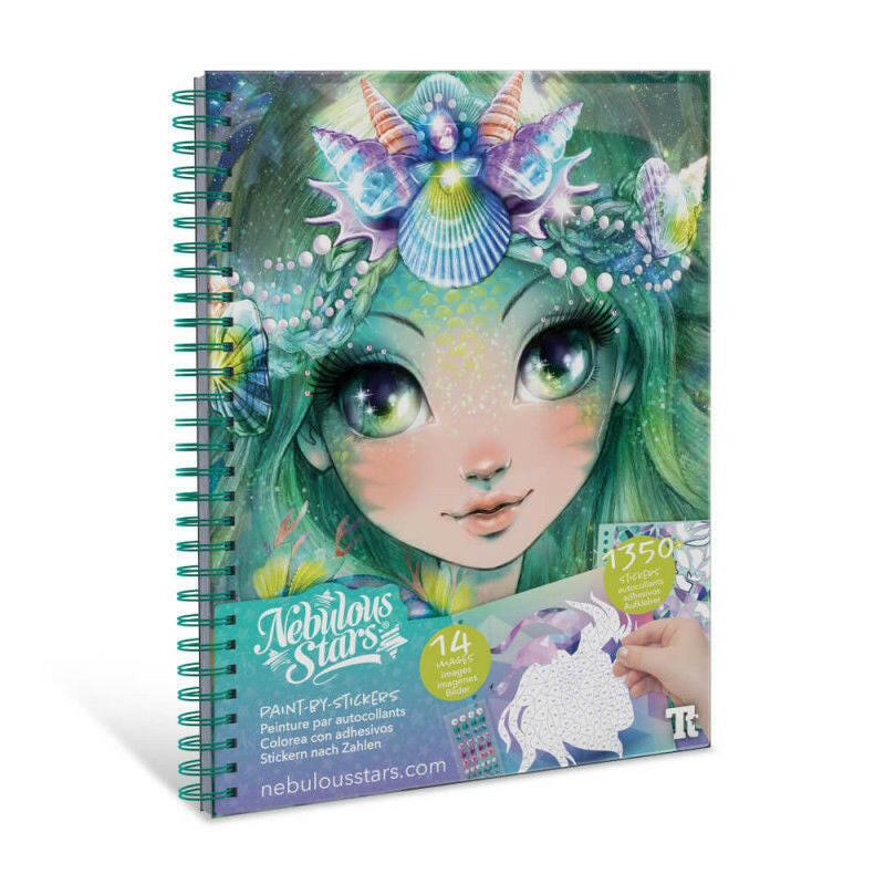 Livre Créatif - Peinture par Autocollants – Nebulous Stars.