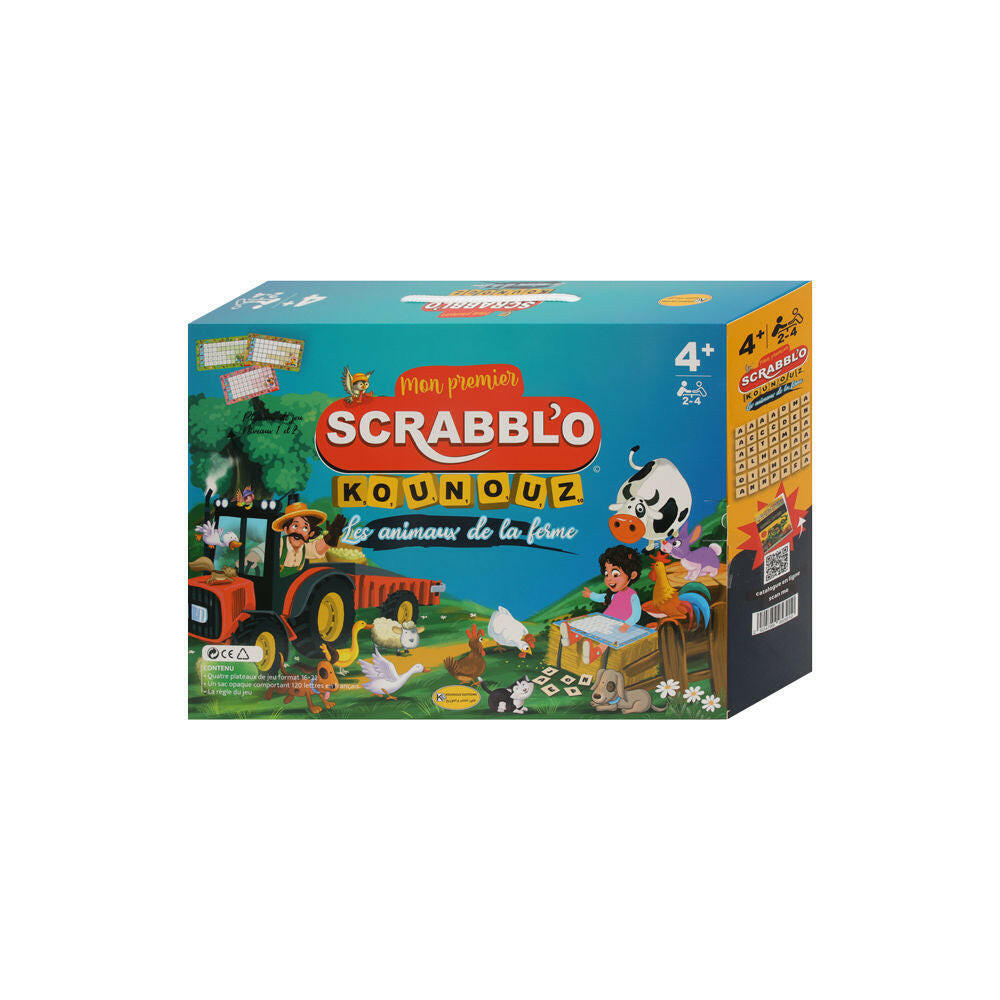 Scrabblo Les Animaux de la Ferme.