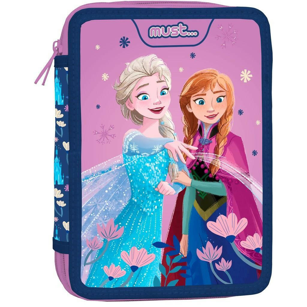 Trousse Plate 2 Poches Must Team – Disney Frozen.