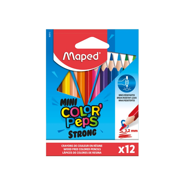 Crayons Couleur Maped 12\9 Strong