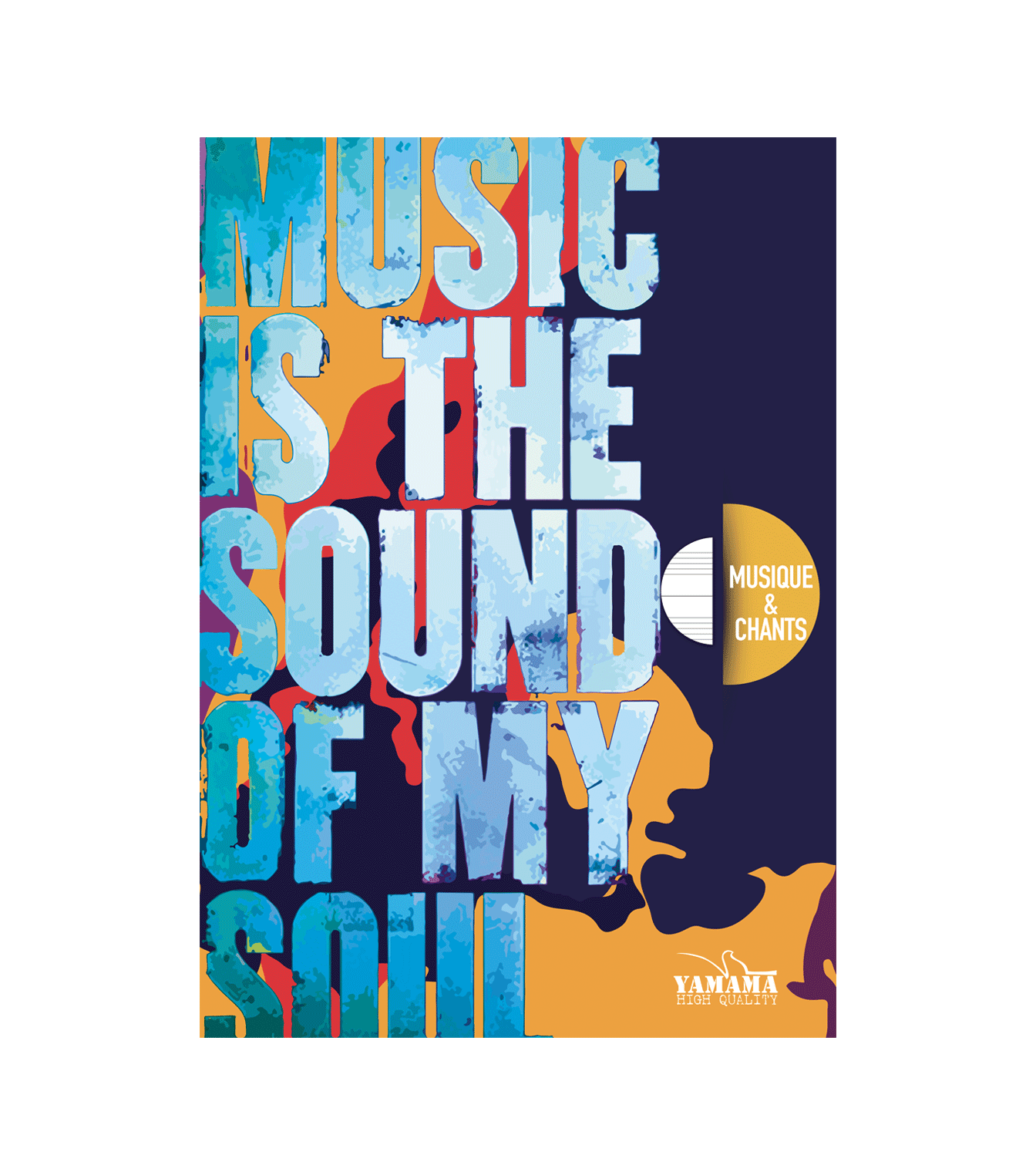 CAHIER MUSIQUE ET CHANT 48P GM FANTAISIE YAMAMA.