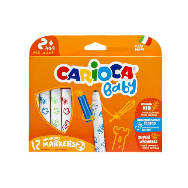 Feutres BAYBY CARIOCA BOX 12