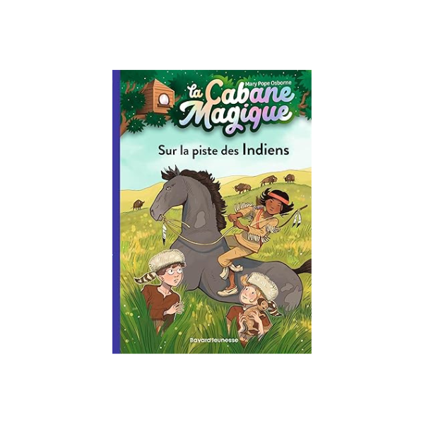 LA CABANE MAGIQUE, TOME 17 - SUR LA PISTE DES INDIENS