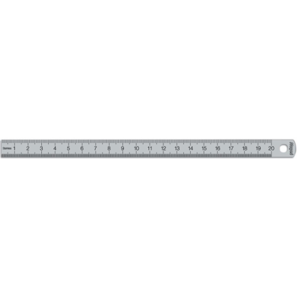 Maped - Règle Métallique 20 cm.