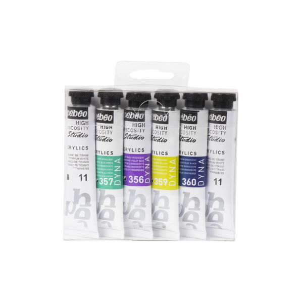 STUDIO ACRYLICS PACK DYNA 6T