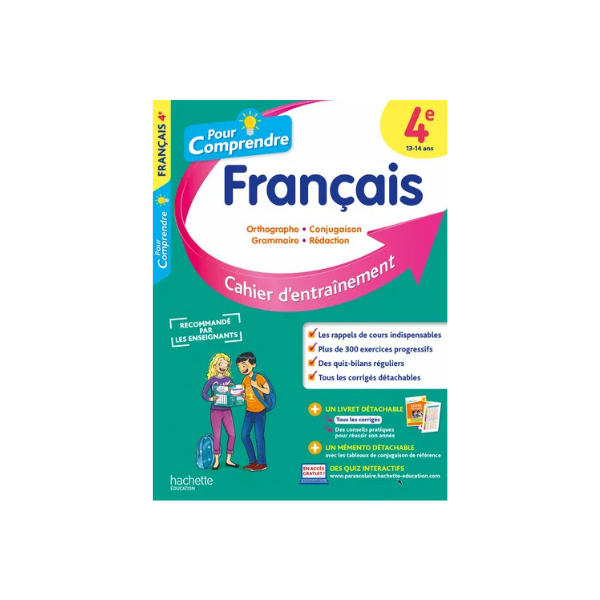 POUR COMPRENDRE FRANCAIS 4E