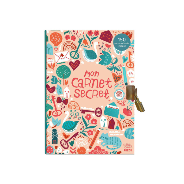 MA PAPETERIE CREATIVE - MON CARNET SECRET PAR FEENA BROOKS
