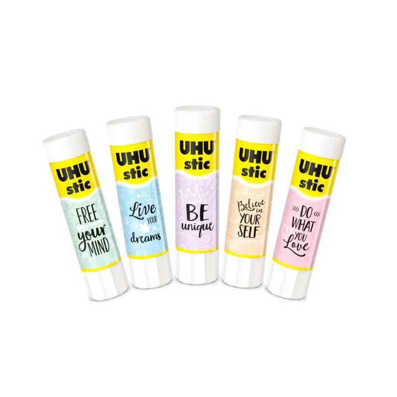 COLLE STICK UHU PASTEL 40G