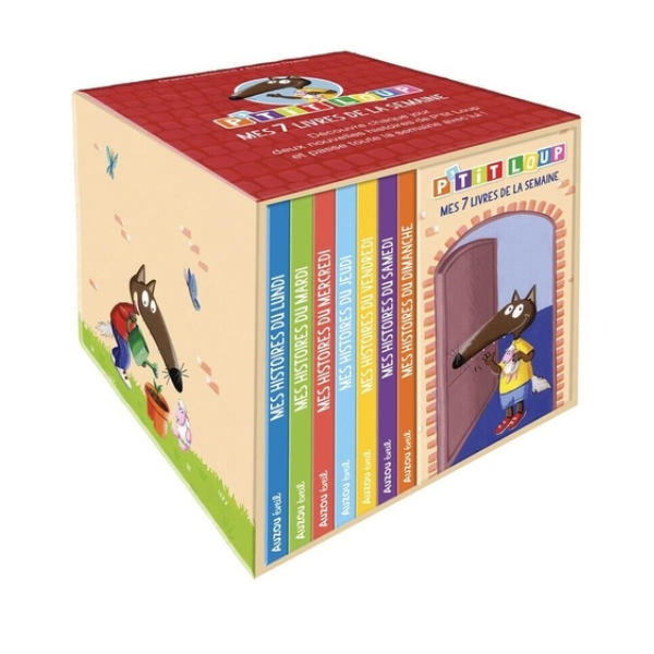 P'TIT LOUP BIBLIOTHEQUE MES 7 LIVRES DE LA SEMAINE