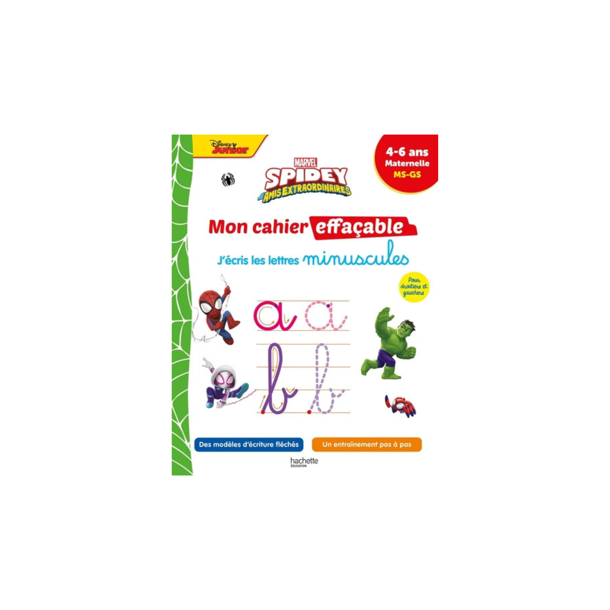 DISNEY SPIDEY ET SES AMIS MON CAHIER EFFACABLE