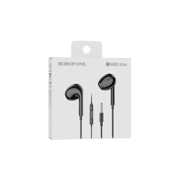 ECOUTEUR FILAIRE BM80 MAX NOIR