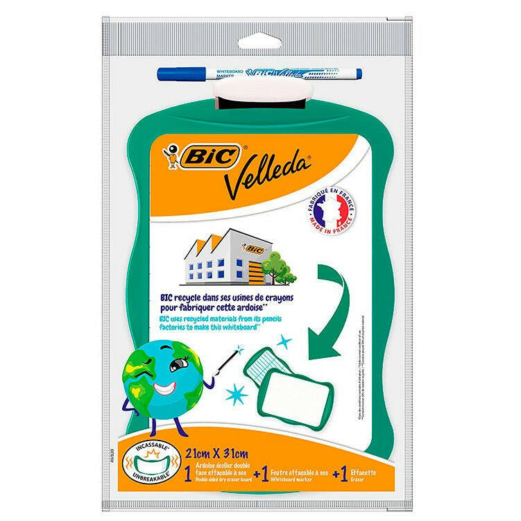 Ardoise Bic Effaçable à Sec Velléda.