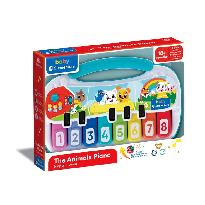 Piano Chiffres et Animaux.