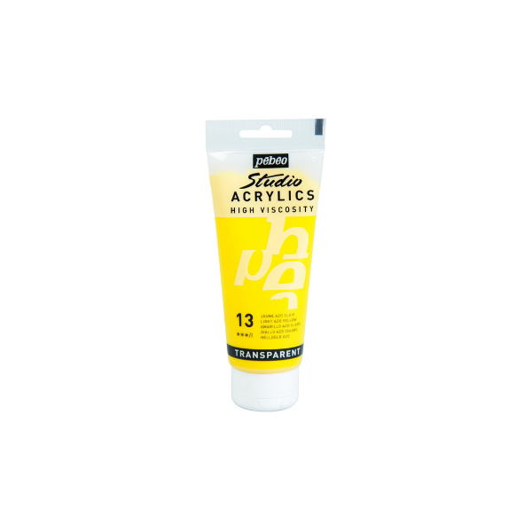 ACRYL STUD HV 100ML JAUNE AZ