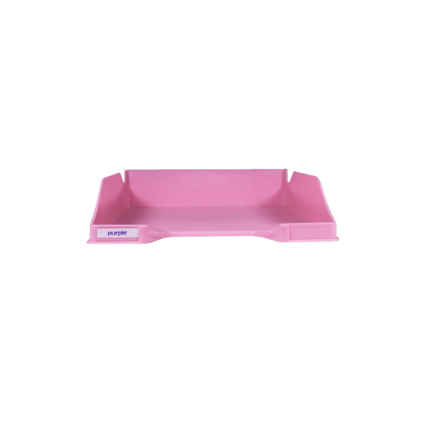 BAC A COURRIER PASTEL - ROUGE PASTEL