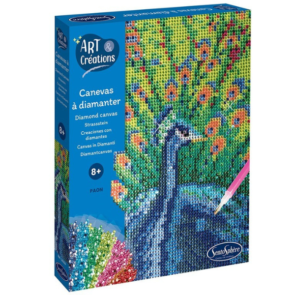 ART & CREATIONS CANEVAS A DIAMANTER PAON