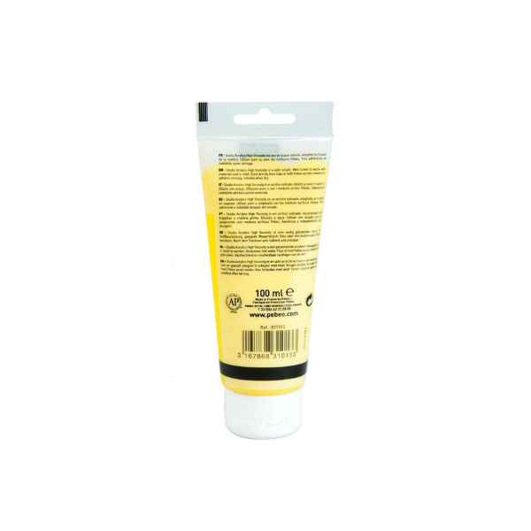 ACRYL STUD HV 100ML JAUNE AZ