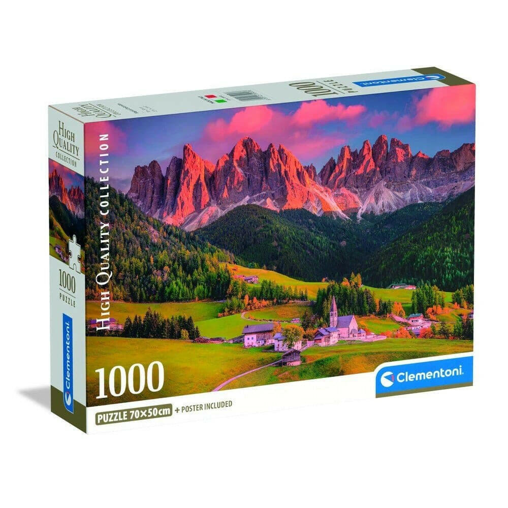 Puzzle 1000 Pièces - Dolomites Magiques.