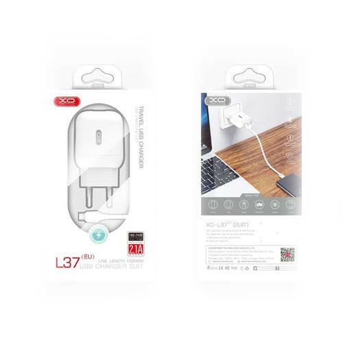 XO Chargeur L37 EU avec câble de type MICRO USB.