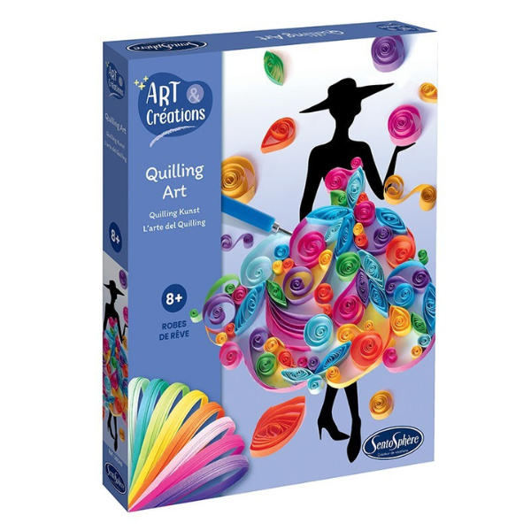 ART & CREATIONS QUILLING ART ROBES DE REVE