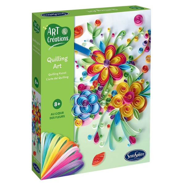 ART & CREATIONS QUILLING ART AU COEUR DES FLEURS
