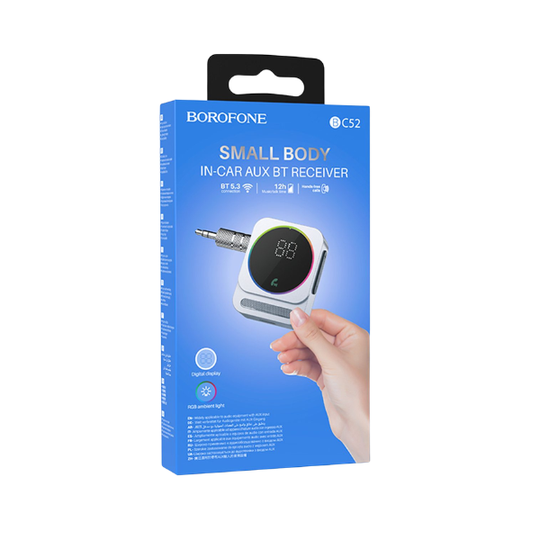 CHARGEUR VOITURE + BLUETOOTH BC52