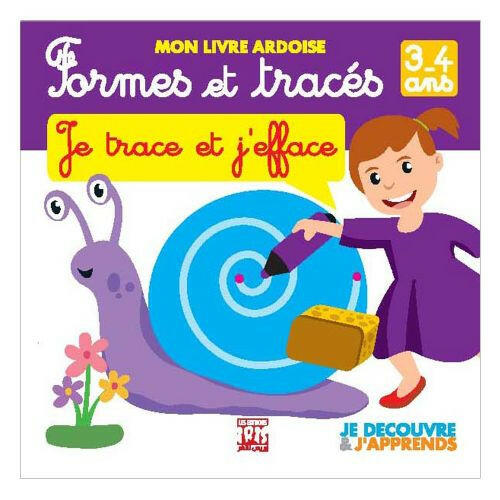 Mon Livre Ardoise - Formes et Traces 3-4 ans.