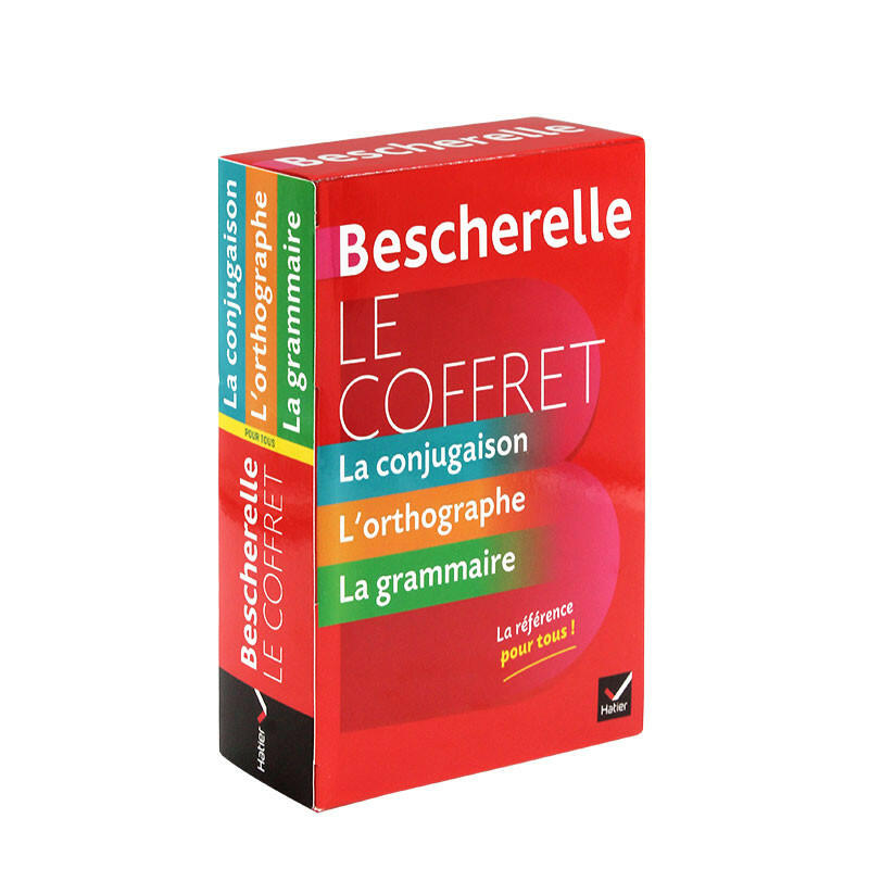 Bescherelle le coffret conjugaison-orthographe-grammaire.