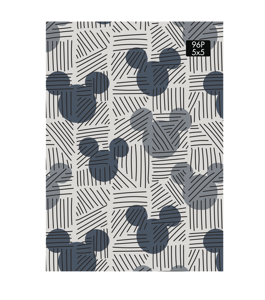 CAHIER PIQURE 96P GM CC DISNEY 5/5 70G YAMAMA