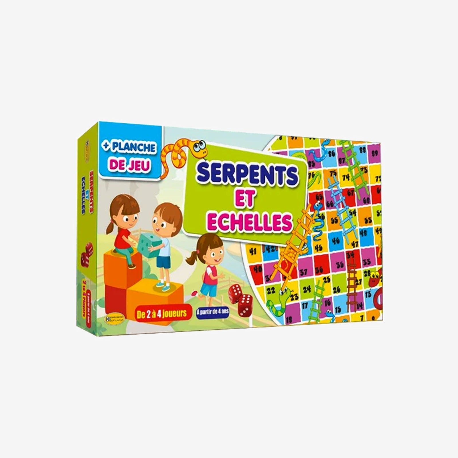 Jeux de Dés Serpent et Échelle.