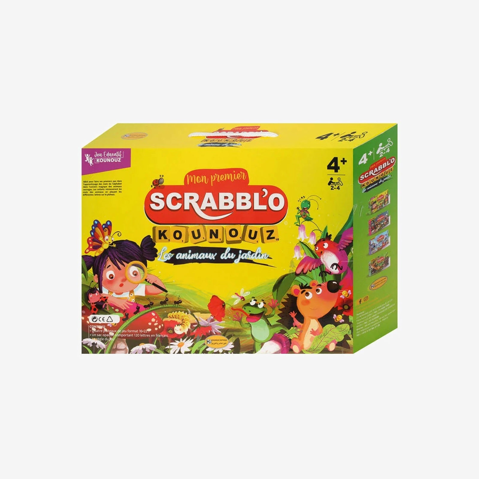 Scrabblo Les Animaux du Jardin.