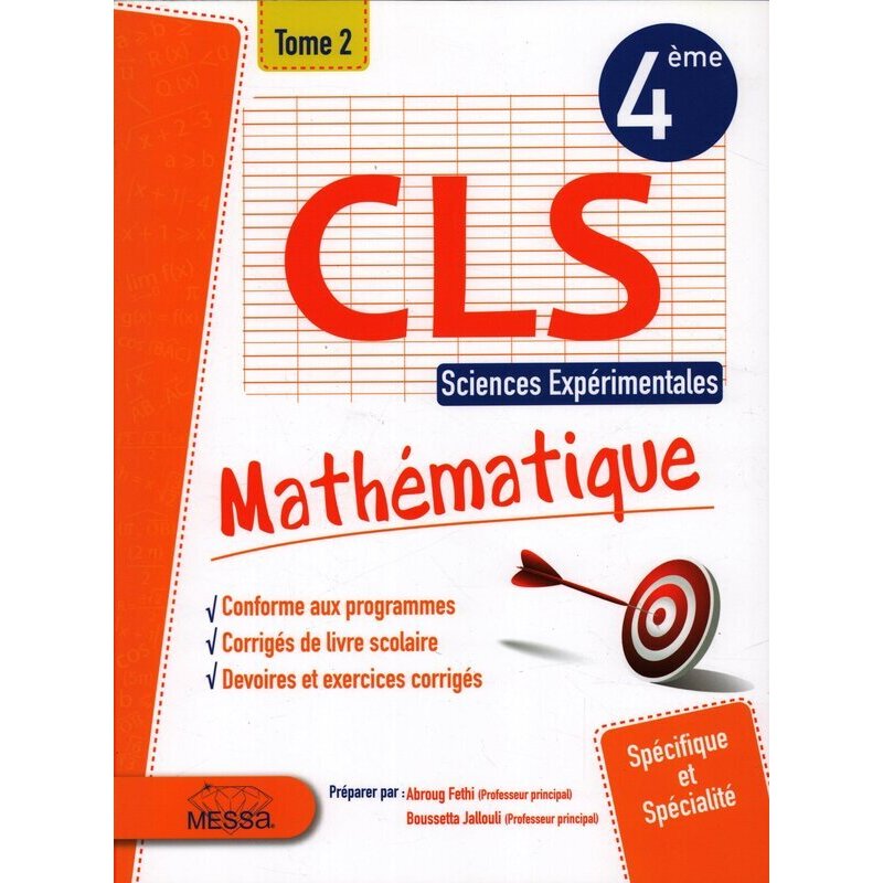 CLS 4ème Sciences Expérimentales T2