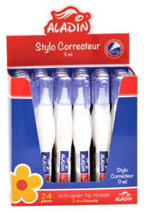 CORRECTEUR STYLO ALADIN 9ML REF005 P24