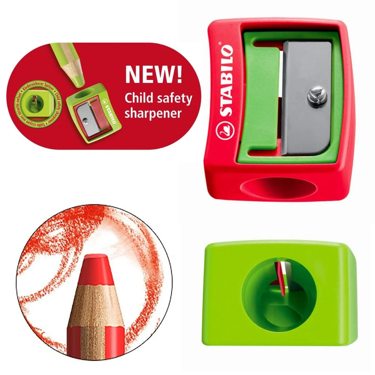 Stabilo - Taille-Crayon Woody Special.