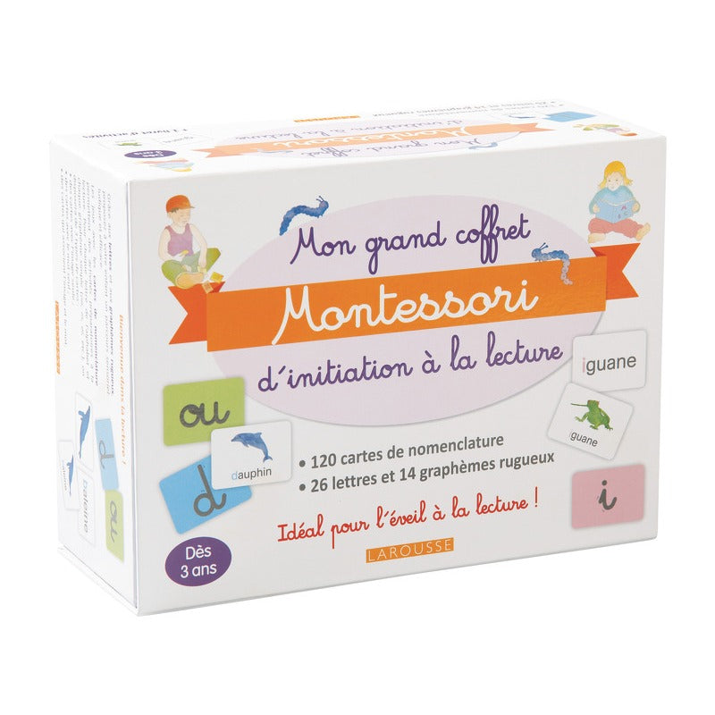 Mon grand coffret Montessori d initiation à la lecture