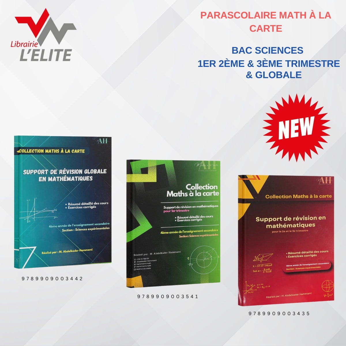 pack maths à la carte BAC science.