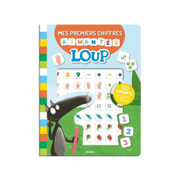 MES PREMIERS CHIFFRES AIMANTES LOUP