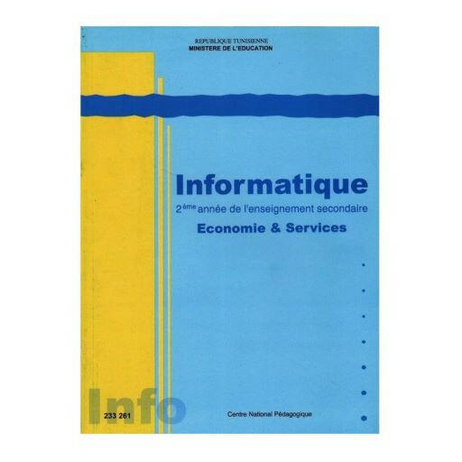 CNP 2E SEC Informatique (économie et services).
