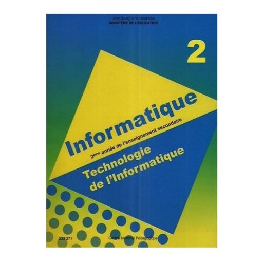 CNP 2E SEC Informatique (technologie de l informatique)