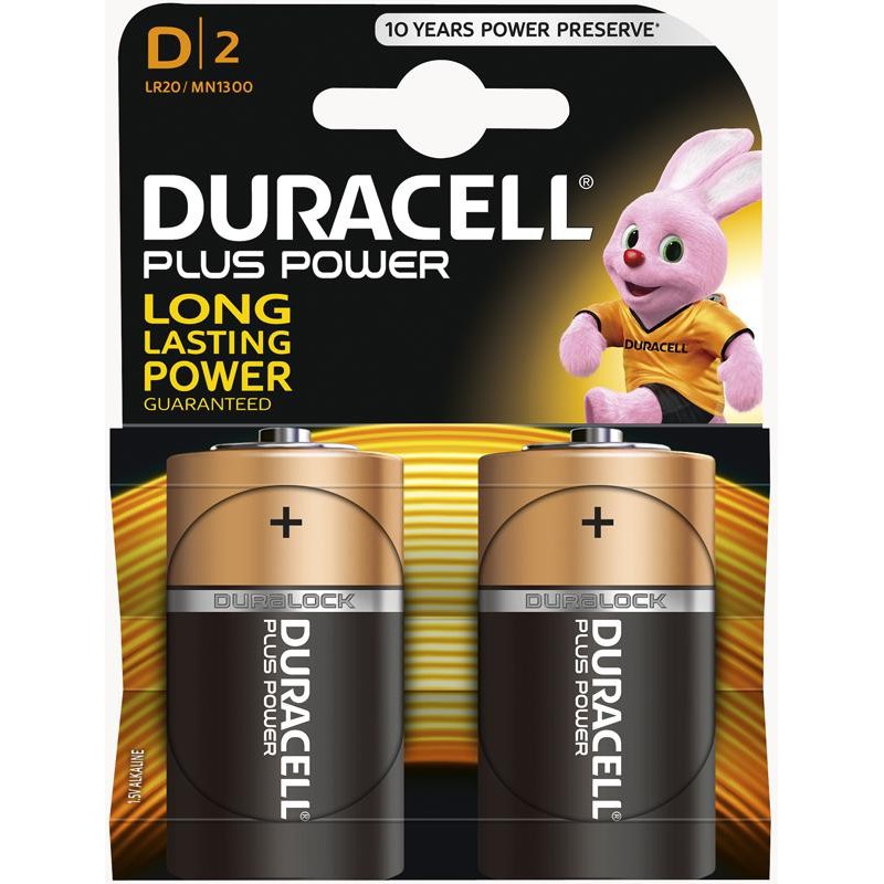 Pile Duracell LR20 D 2