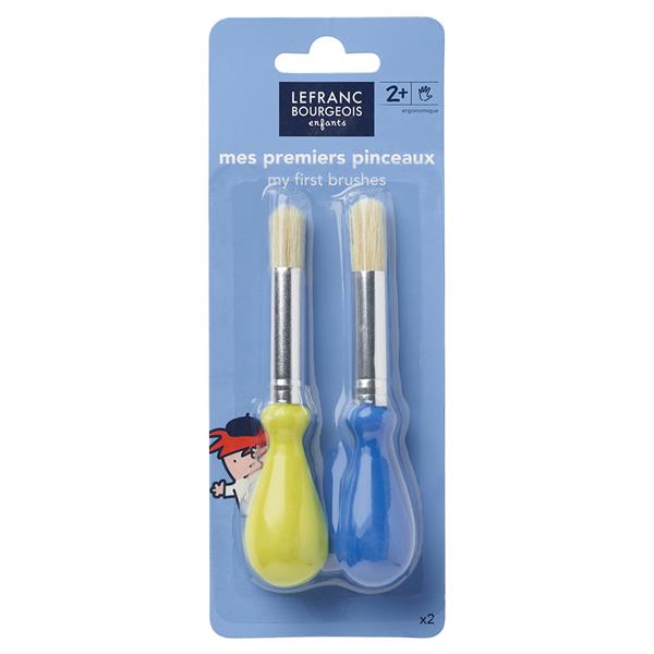 Lot de 2 Baby Brush - Peinture pour enfant - Lefranc & Bourgeois