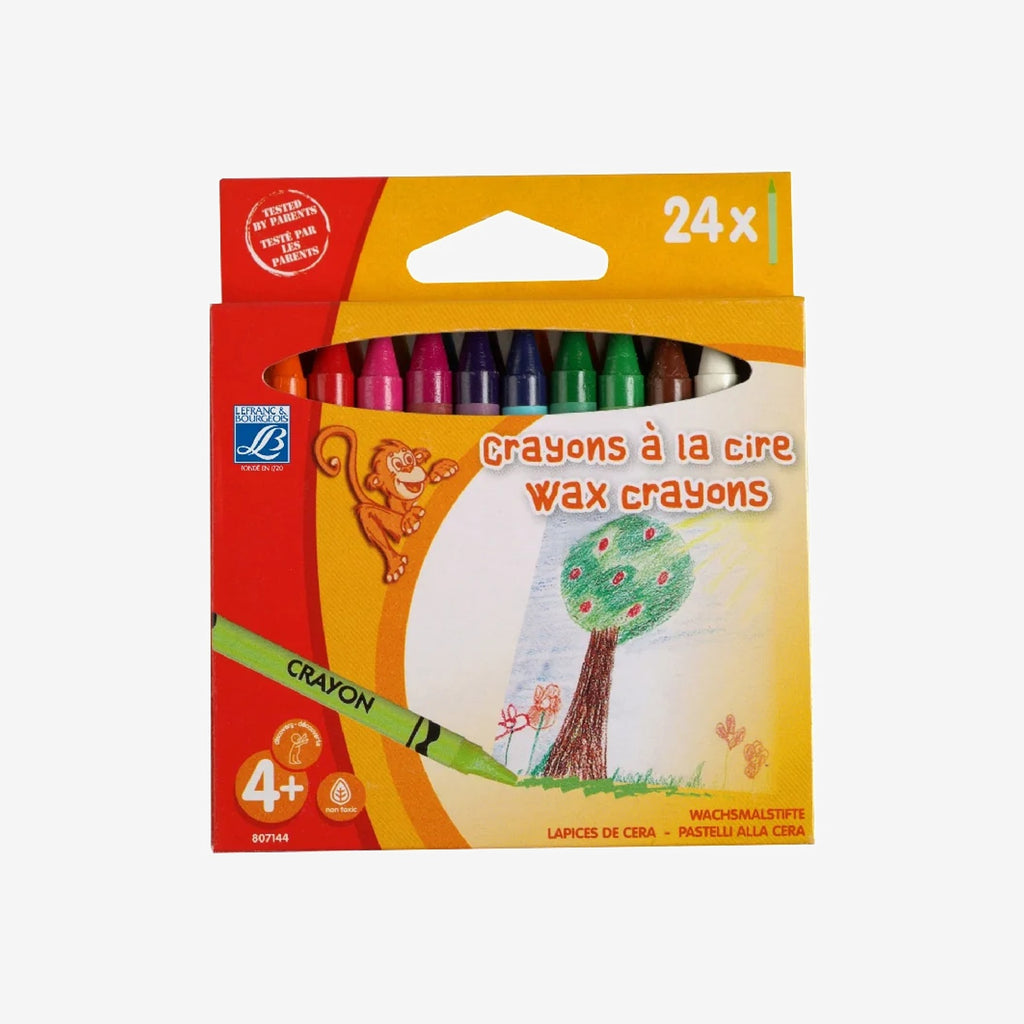 Crayons de cire Lefranc & Bourgeois x24 - réf. 807144.