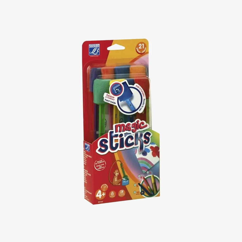 LEFRANC & BOURGEOIS Kit 8 Pinceaux "Magic Sticks" Éducation.