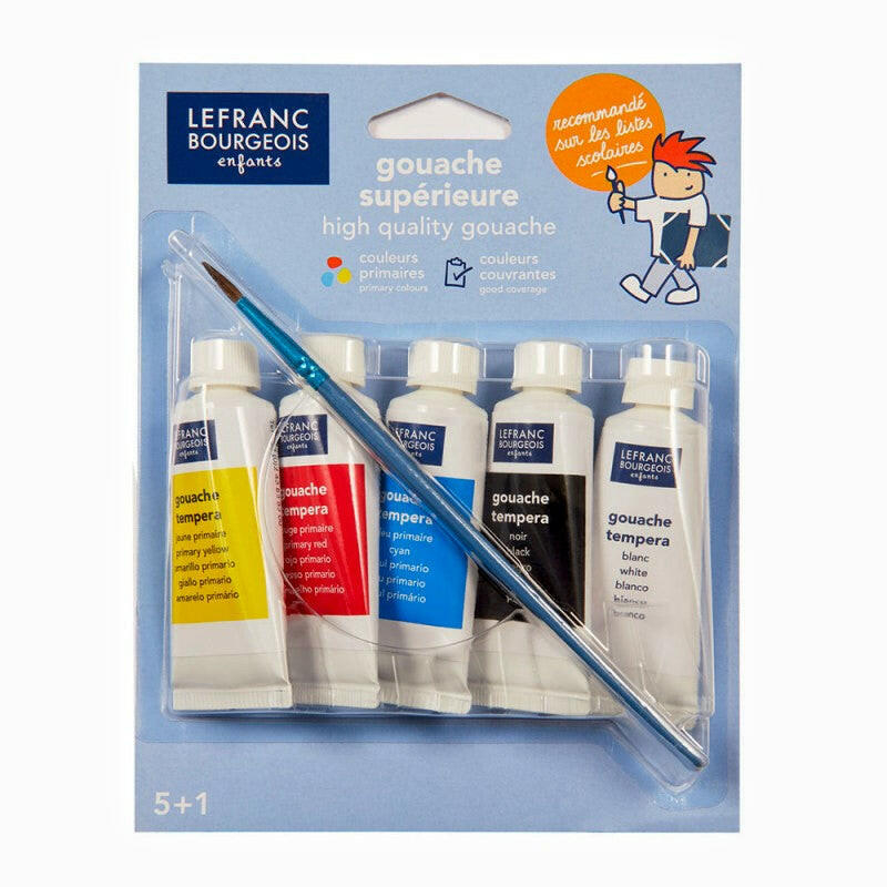 Blister Gouache pate 20 ml Lefranc & Bourgeois.