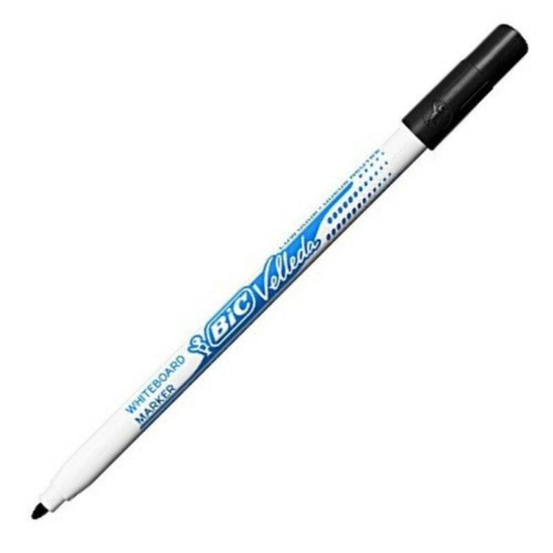 MARQUEUR TABLEAU BIC VELLEDA 1721 NOIR.