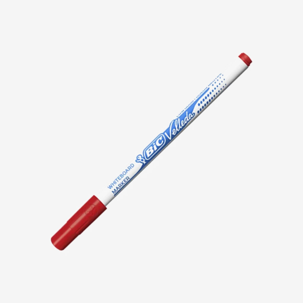 MARQUEUR TABLEAU BIC VELLEDA 1721 ROUGE.