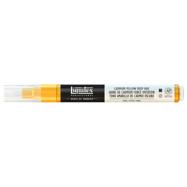 LX MARQUEUR ACRY 163 Jaune de Cadmium Foncé IMI POINTE F