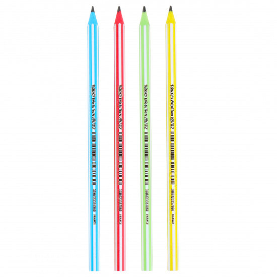 CRAYON NOIR BIC STRIPLES HB2