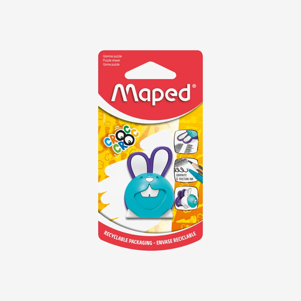 Maped - Gomme Puzzle Croc Croc Bunny.