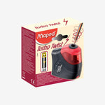 Maped - Taille-Crayon Électrique Turbo Twist 1 Trou à Piles.